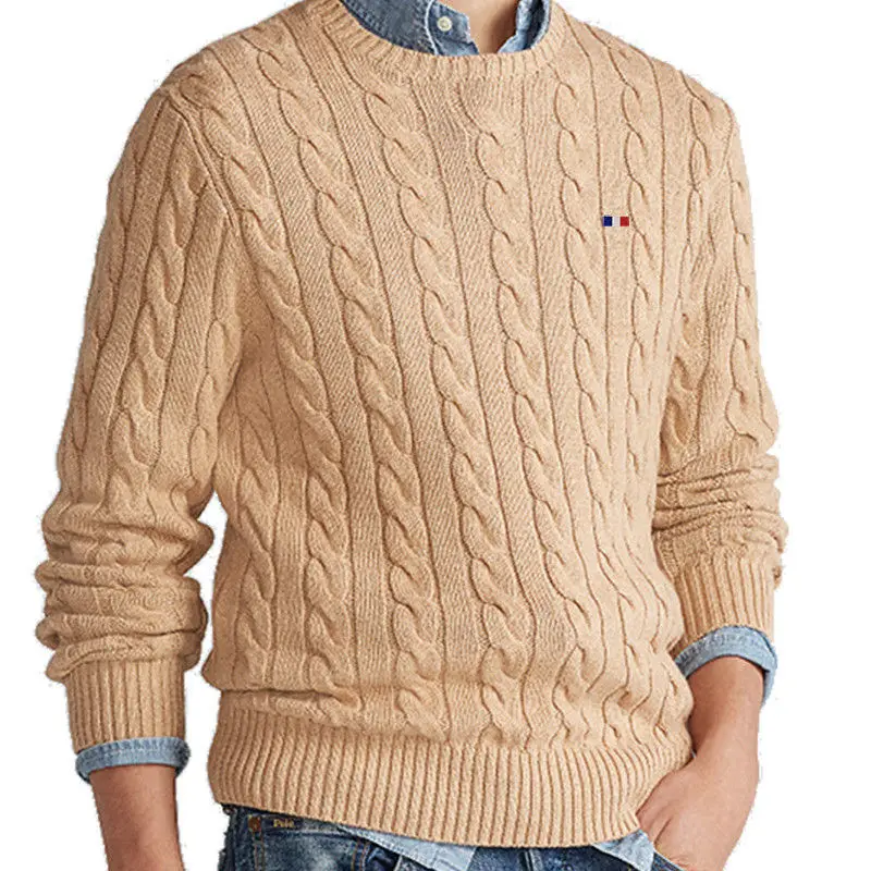 New Men's Sweater Fall Winter Warm 100% Cotton Round Neck Pullover Cardigan Sweater Casual Knitwear Sweater Jacket Men Clothing
New Men's Sweater Fall Winter Warm 100% Cotton Round Neck Pullover Cardigan Sweater Casual Knitwear Sweater Jacket Men Clothing