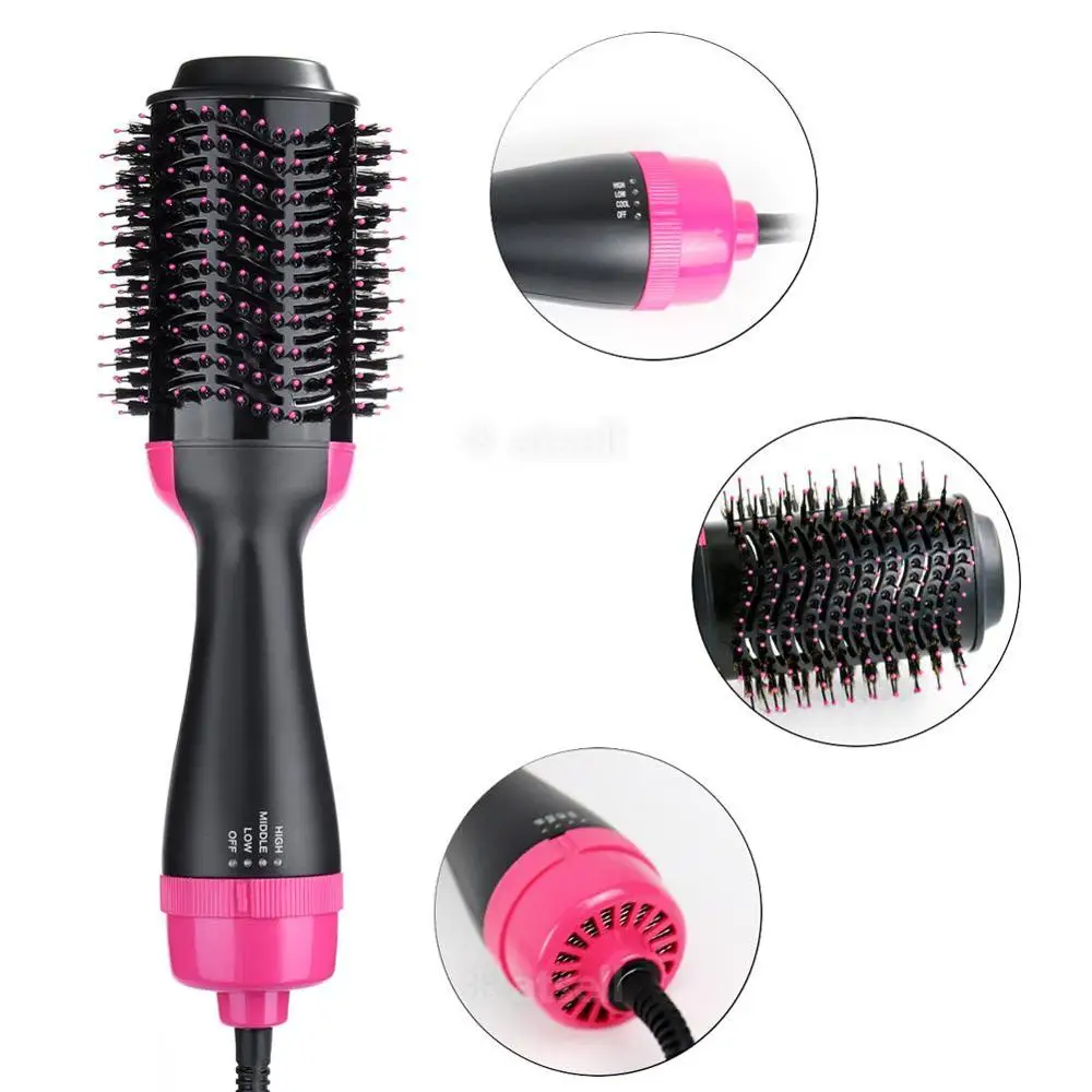 Hot Sale Professional Blower Electric Hair Dryer Multi Function Air Brush Curling Iron Rotating Hairdryer Comb Styling Tools
Hot Sale Professional Blower Electric Hair Dryer Multi Function Air Brush Curling Iron Rotating Hairdryer Comb Styling Tools