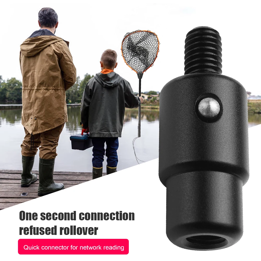 Fish Landing Dip Net Connector 8mm Screw Head Quick Release Adapter Prevent Fish Running Anti-rotation Net Fitting Rod Parts
Fish Landing Dip Net Connector 8mm Screw Head Quick Release Adapter Prevent Fish Running Anti-rotation Net Fitting Rod Parts