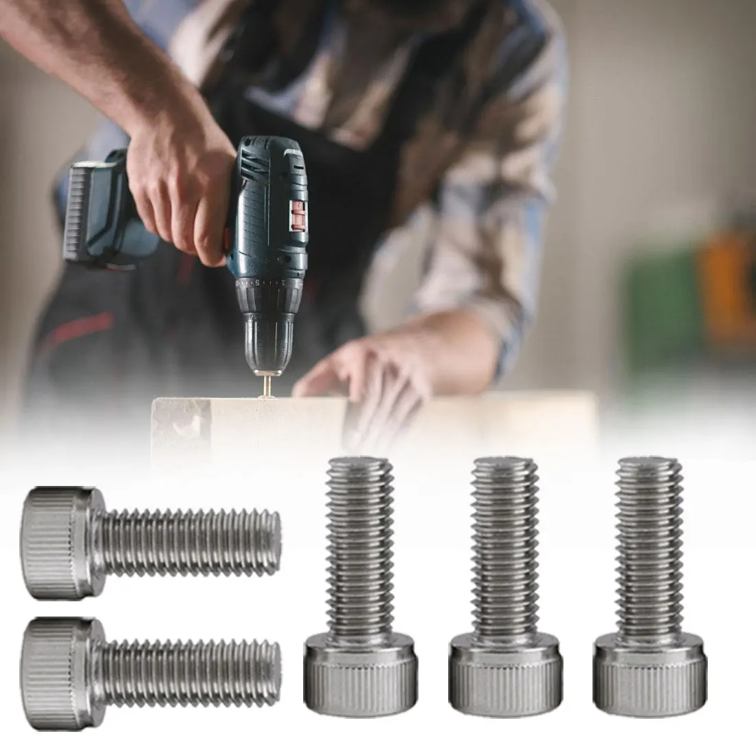 50pcs high temperature resistant, corrosion resistant and wear resistant brand new hexagon socket screws 304 stainless steel M2
50pcs high temperature resistant, corrosion resistant and wear resistant brand new hexagon socket screws 304 stainless steel M2