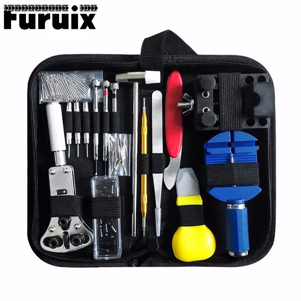 147pcs Watch Repair tool Kit Watch Link Pin Remover Case Opener Spring Bar Remover Horlogemaker Gereedschap Repair WatchTool Kit
147pcs Watch Repair tool Kit Watch Link Pin Remover Case Opener Spring Bar Remover Horlogemaker Gereedschap Repair WatchTool Kit