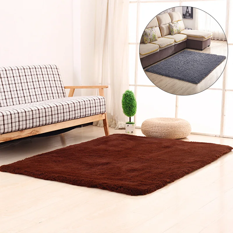 Rectangle Thicken Home Carpet Solid Silk Wool Plush Rug Bedroom Living Room Long Fluffy Floor Carpet Home Decor Rugs Velvet Mat
Rectangle Thicken Home Carpet Solid Silk Wool Plush Rug Bedroom Living Room Long Fluffy Floor Carpet Home Decor Rugs Velvet Mat