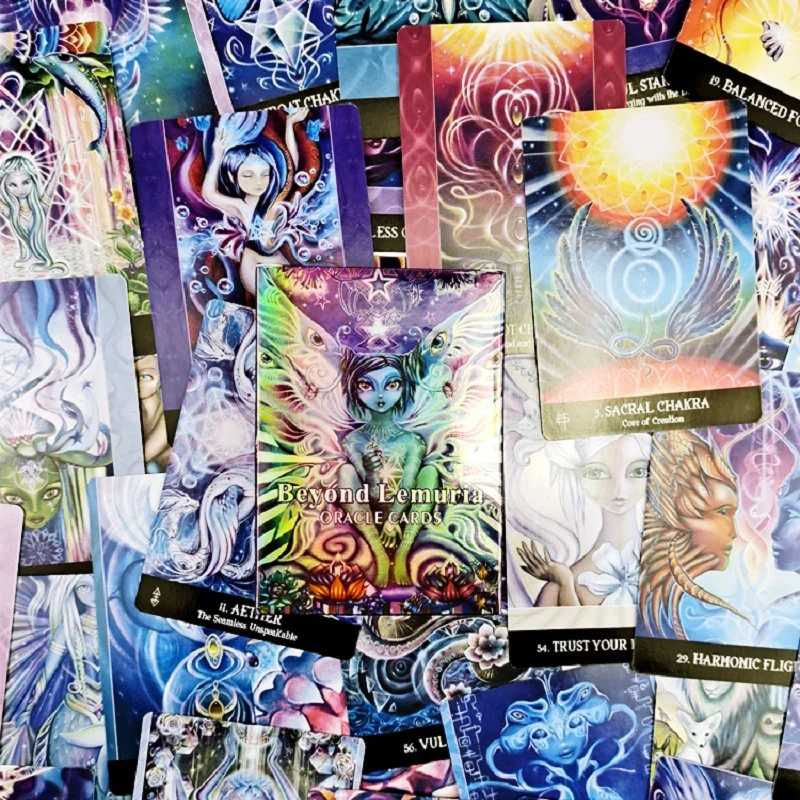 Beyond Lemuria Oracle Cards Full English Classic Board Games Cards Imaginative Oracle Divination Desk Game Tarot Cards With PDF
Beyond Lemuria Oracle Cards Full English Classic Board Games Cards Imaginative Oracle Divination Desk Game Tarot Cards With PDF