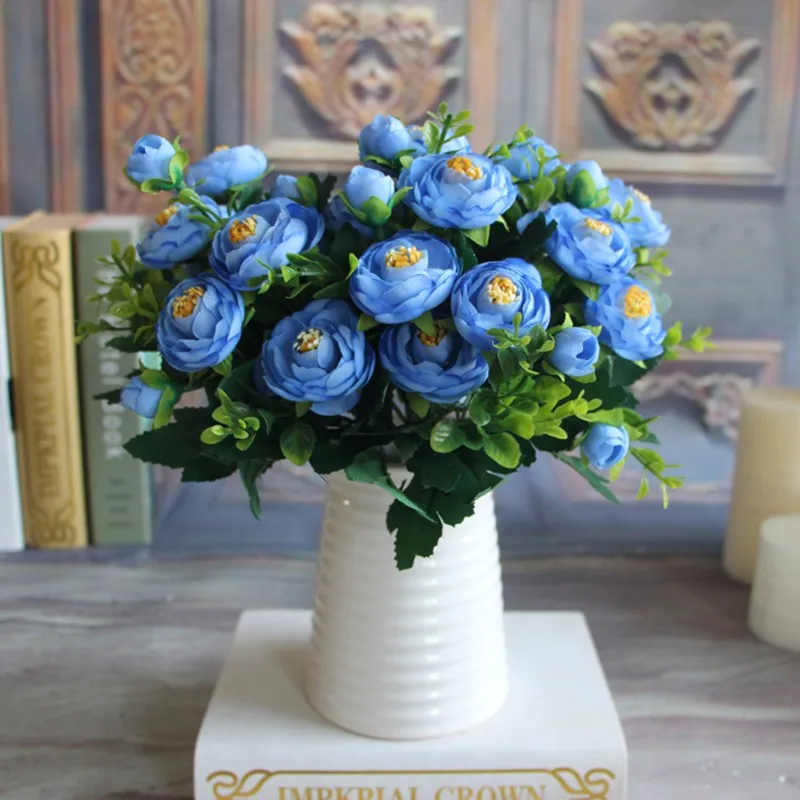 1 Bouquets Silk Flower Fake Peony Flower Hot Vivid 6 Branches Autumn Artificial Flowers Wedding Home Party Decoration
1 Bouquets Silk Flower Fake Peony Flower Hot Vivid 6 Branches Autumn Artificial Flowers Wedding Home Party Decoration