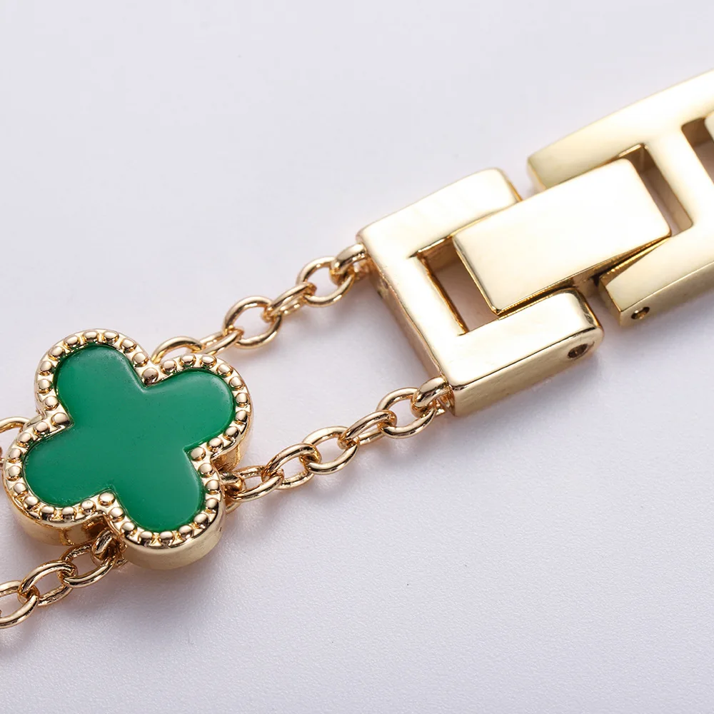 Luxury Metal Strap For Apple Watch Band 44mm 40mm SE 6 5 4 Four-Leaf Clover Replacement Bracelet Strap For iwatch 321 42mm 38mm
Luxury Metal Strap For Apple Watch Band 44mm 40mm SE 6 5 4 Four-Leaf Clover Replacement Bracelet Strap For iwatch 321 42mm 38mm