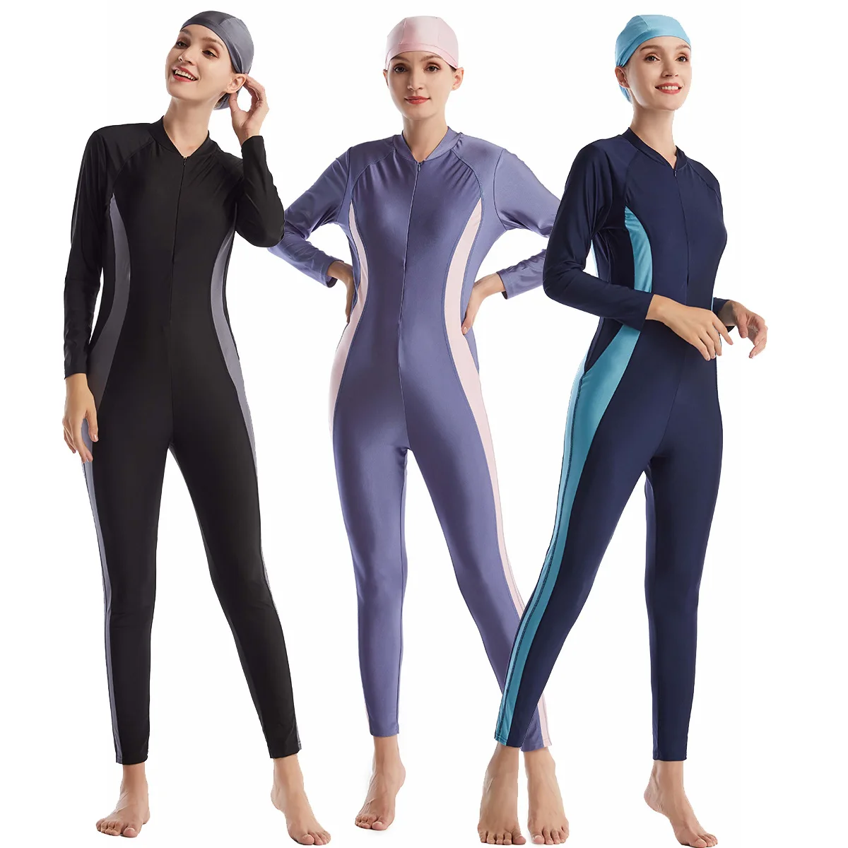 2021 Long Sleeve Burkini Muslim Swimwear Women Swimsuit 2pcs Islamic Turkey Pakistani Islamic Sofia Swim Wear Diving Suit
2021 Long Sleeve Burkini Muslim Swimwear Women Swimsuit 2pcs Islamic Turkey Pakistani Islamic Sofia Swim Wear Diving Suit