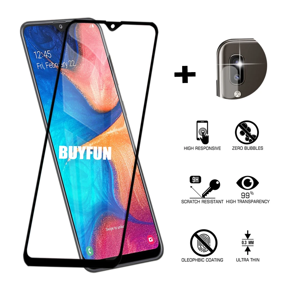 1-2PCS Screen Film Glass For Samsung Galaxy A20 Glass Screen Protection on for Samsung A 20 global Premium Protective Glass
1-2PCS Screen Film Glass For Samsung Galaxy A20 Glass Screen Protection on for Samsung A 20 global Premium Protective Glass