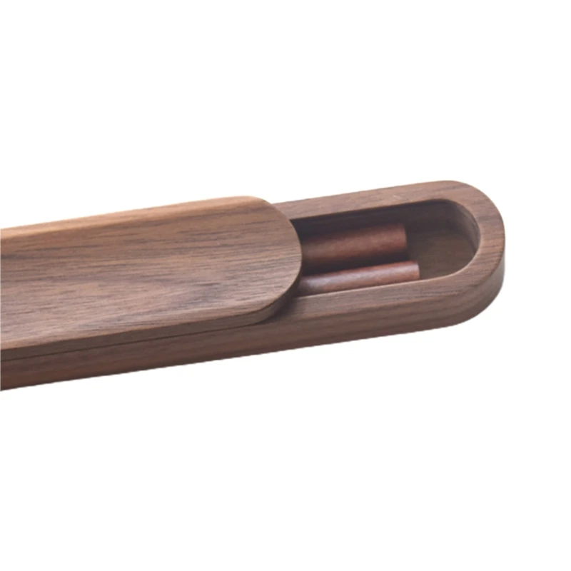 2021 New Black Walnut Wood Chopstick Box Japanese Style Portable Travel Outdoor Picnic Tableware Holder Chopsticks Organizer Set
2021 New Black Walnut Wood Chopstick Box Japanese Style Portable Travel Outdoor Picnic Tableware Holder Chopsticks Organizer Set