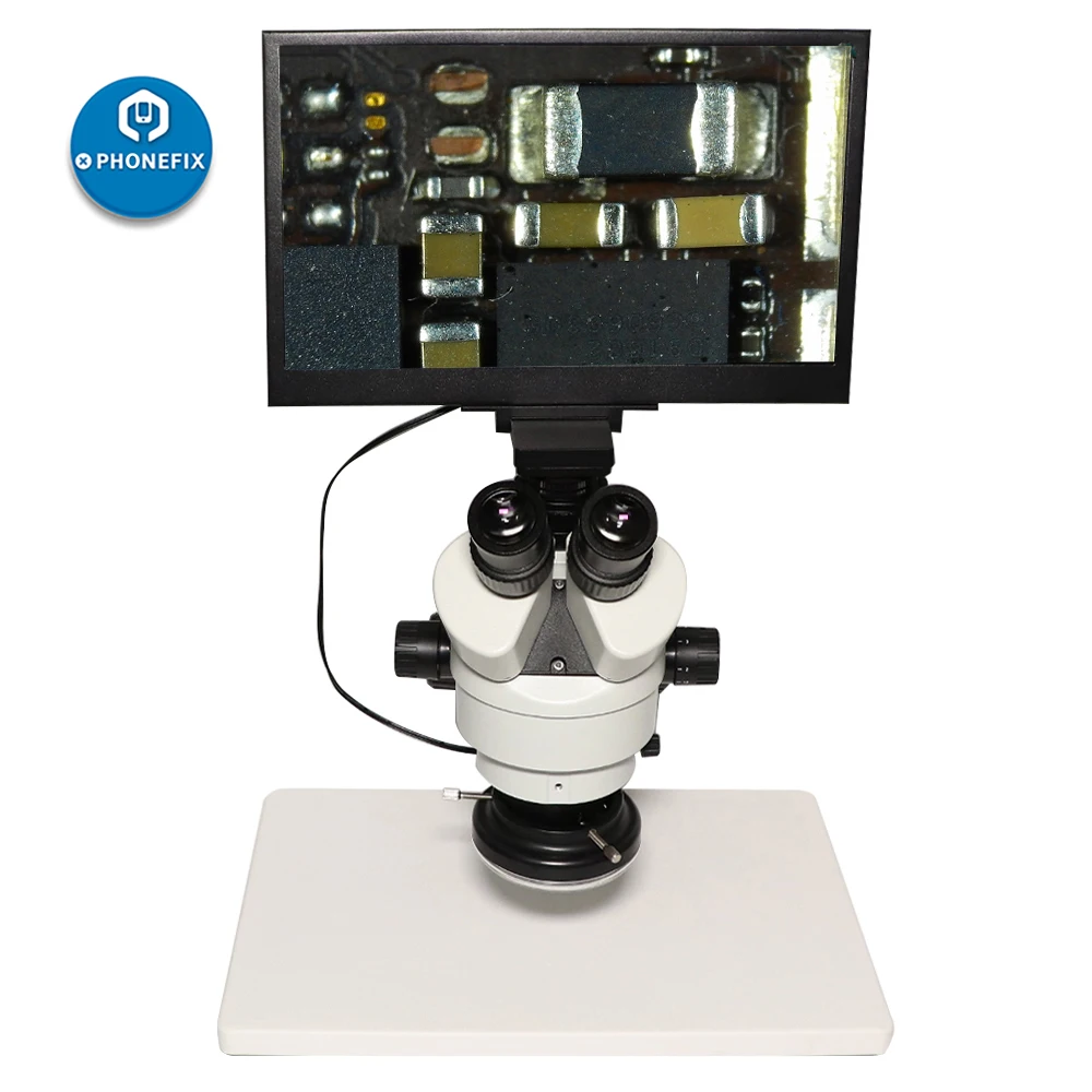 10x-150x Integrated Trinocular Microscope 5MP HDMI Camera Microscope 13.3''LCD Display USB Digital Video Soldering Microscope
10x-150x Integrated Trinocular Microscope 5MP HDMI Camera Microscope 13.3''LCD Display USB Digital Video Soldering Microscope