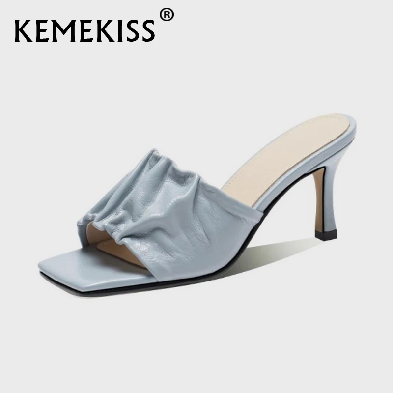 KemeKiss New Women High Heel Summer Shoes Genuine Leather Thin Heel Sandals For Women Party Club Footwear Size 34-39
KemeKiss New Women High Heel Summer Shoes Genuine Leather Thin Heel Sandals For Women Party Club Footwear Size 34-39