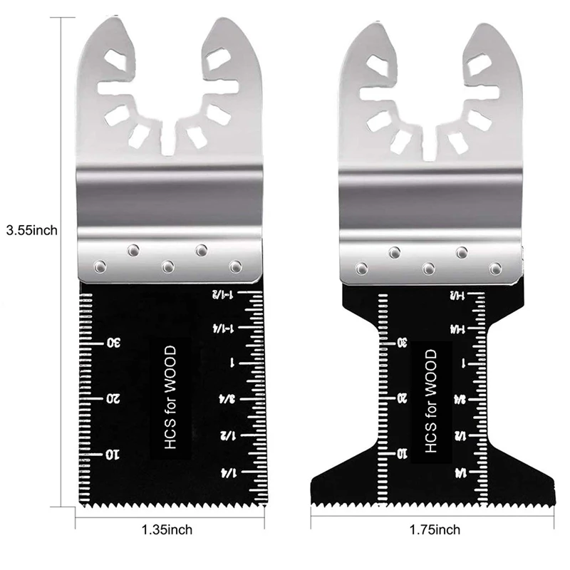 Oscillating Saw Blades for Wood and Metal, 26 Pack Quick Release Tool Kit Universal Oscillating Saw Blades
Oscillating Saw Blades for Wood and Metal, 26 Pack Quick Release Tool Kit Universal Oscillating Saw Blades