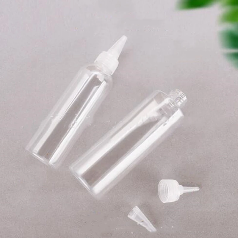 10pcs 100ml Empty Plastic Bottle Clear Travel Container Twist Top Split Bottles Nozzle Dropper Caps Spout LWW1098
10pcs 100ml Empty Plastic Bottle Clear Travel Container Twist Top Split Bottles Nozzle Dropper Caps Spout LWW1098
