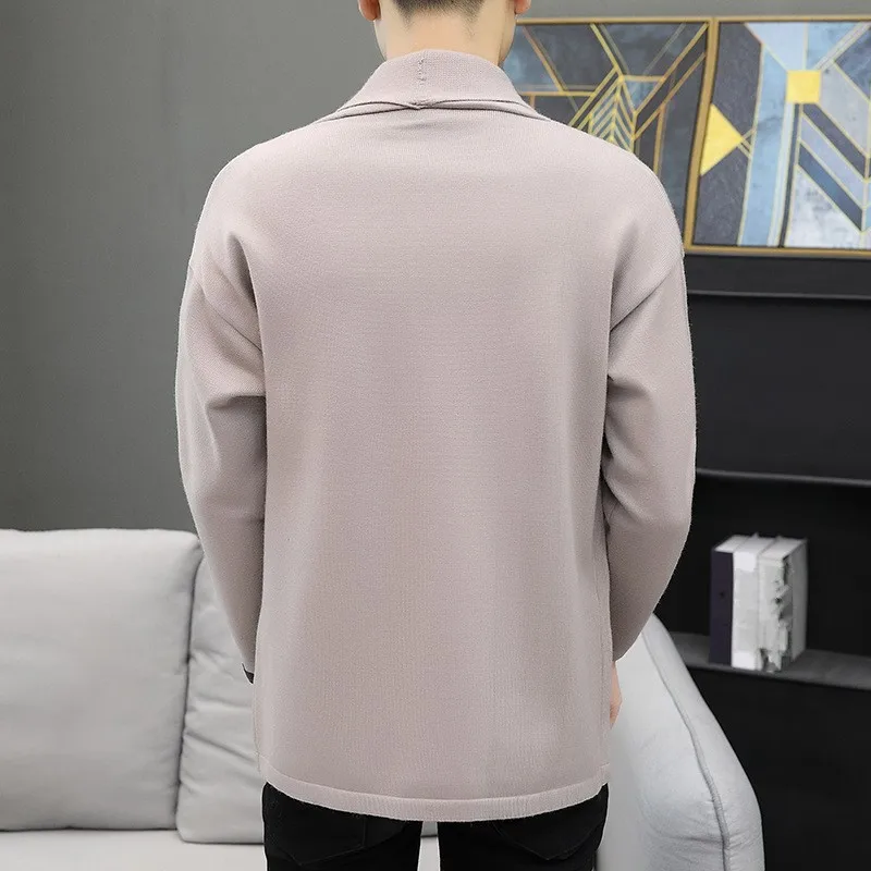 High Quality Korean Style Mens New Fashion Slim Solid Knitted Sweaters Coat Pockets Long Sleeve Casual Thin Cardigan Jackets
High Quality Korean Style Mens New Fashion Slim Solid Knitted Sweaters Coat Pockets Long Sleeve Casual Thin Cardigan Jackets