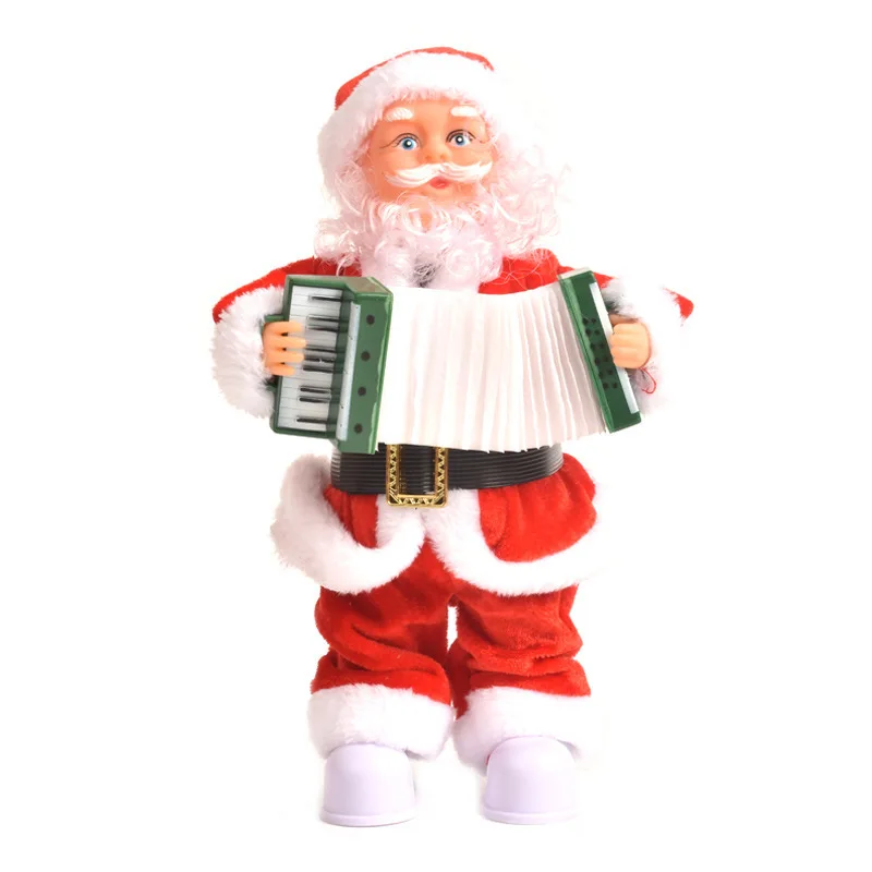 EBook Accordion Electric Music Santa Claus Doll Children's Toys Christmas Ornaments Birthday Christmas Gifts Party Decorations
EBook Accordion Electric Music Santa Claus Doll Children's Toys Christmas Ornaments Birthday Christmas Gifts Party Decorations