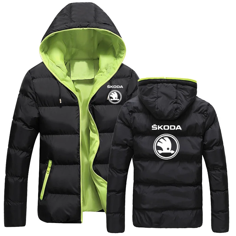 Casual Men's Zip Jacket Skoda Car Logo Printing Autumn Winter Casual Plus velvet thickening High Quality CottonMen's jacket hood
Casual Men's Zip Jacket Skoda Car Logo Printing Autumn Winter Casual Plus velvet thickening High Quality CottonMen's jacket hood