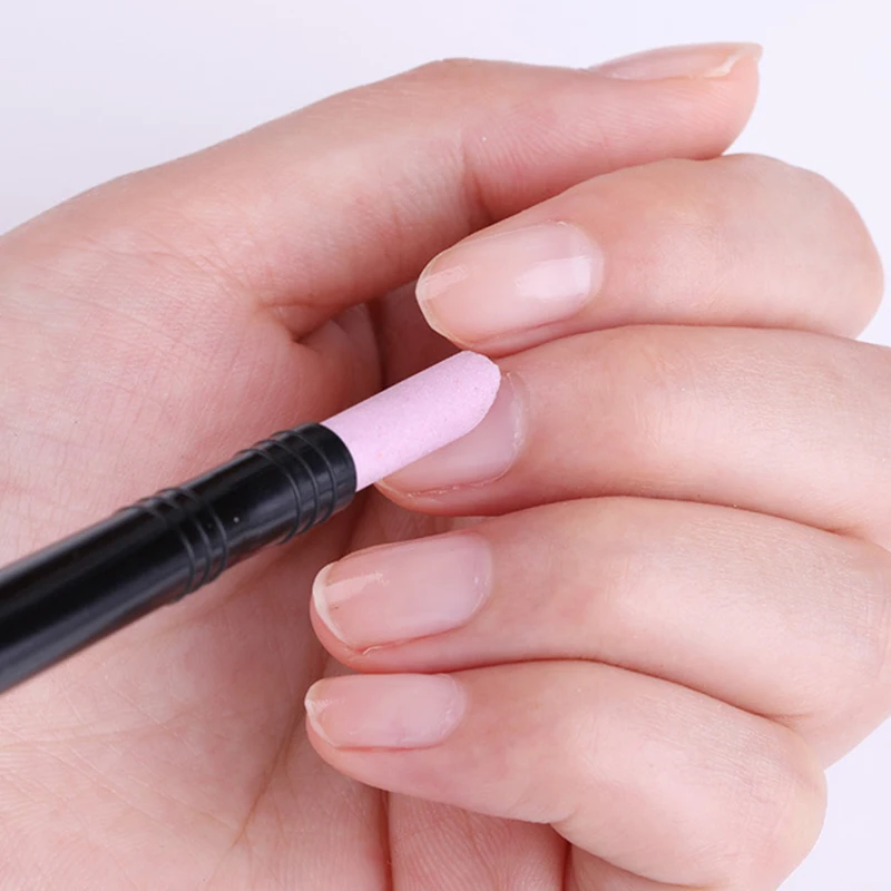 1PC Double-headed Nail Cuticle Pusher Pen Black Quartz Stone Scrub Remover Pusher Dead Skin Portable Professional Nail Care Tool
1PC Double-headed Nail Cuticle Pusher Pen Black Quartz Stone Scrub Remover Pusher Dead Skin Portable Professional Nail Care Tool