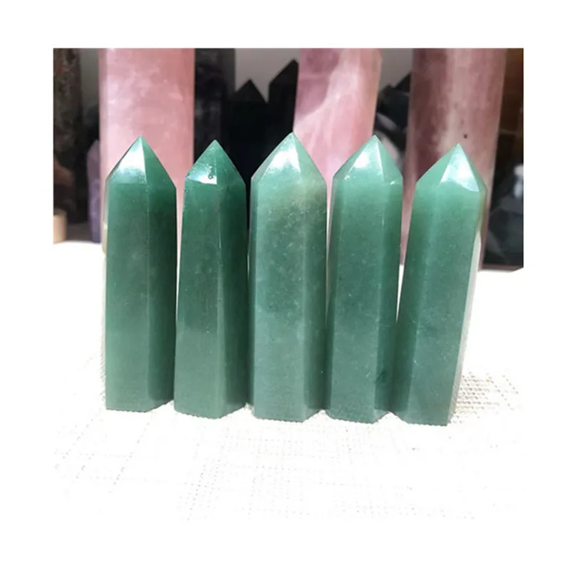 Натуральный резной зеленый авантюрин, палочка, точка, кристалл, лечебный драгоценный камень для продажи 
Натуральный резной зеленый авантюрин, палочка, точка, кристалл, лечебный драгоценный камень для продажи