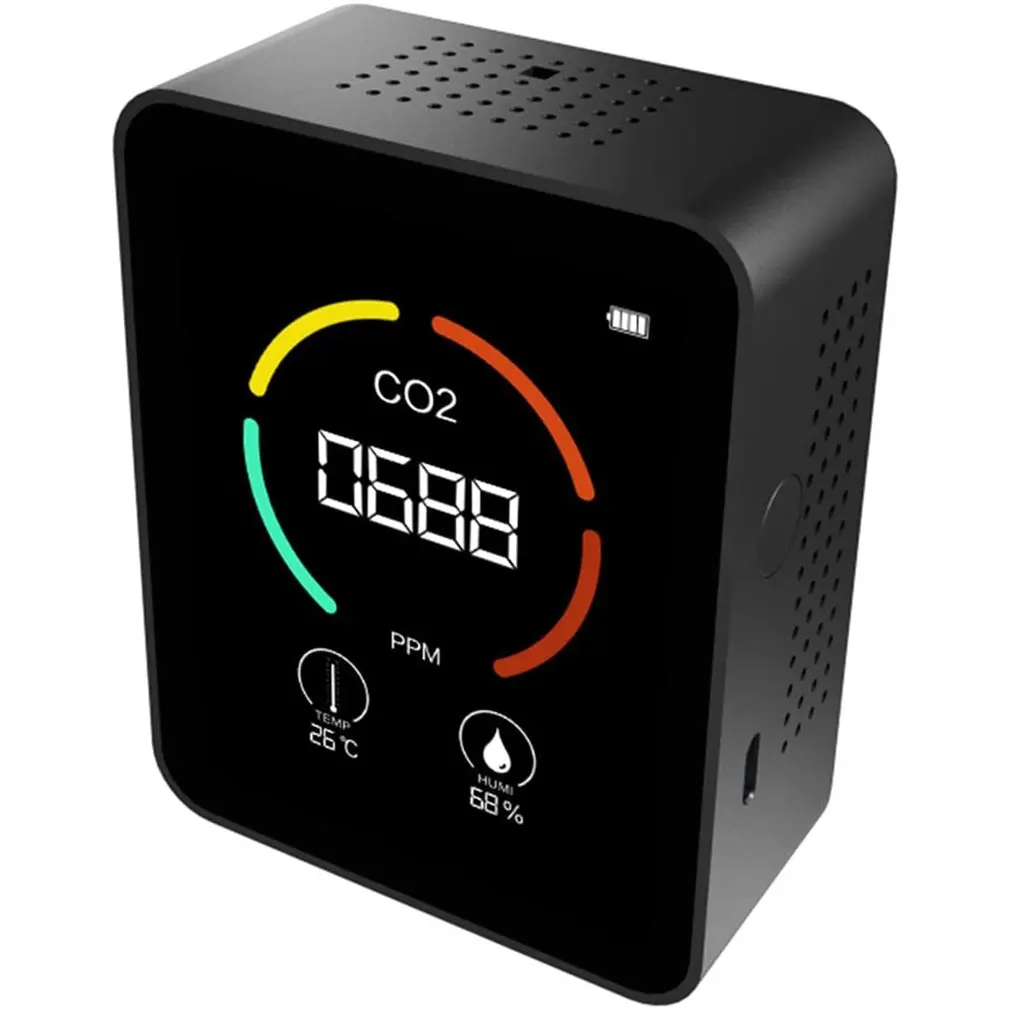 Air Quality Carbon Dioxide Monitors Three In One Carbon Dioxide Hygrometer Combined Pollution Instrument Temperature Sensor
Air Quality Carbon Dioxide Monitors Three In One Carbon Dioxide Hygrometer Combined Pollution Instrument Temperature Sensor