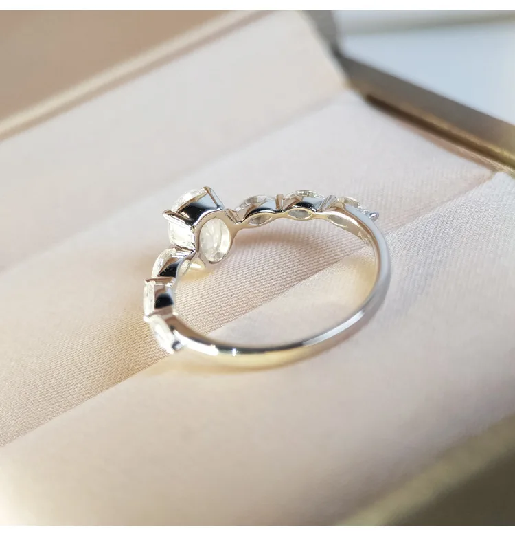S925 Sterling Silver Color Ring for Women Natural Moissanite Gemstone Jewelry Anillos De Egg Shape Wedding Silver 925 Jewelry
S925 Sterling Silver Color Ring for Women Natural Moissanite Gemstone Jewelry Anillos De Egg Shape Wedding Silver 925 Jewelry