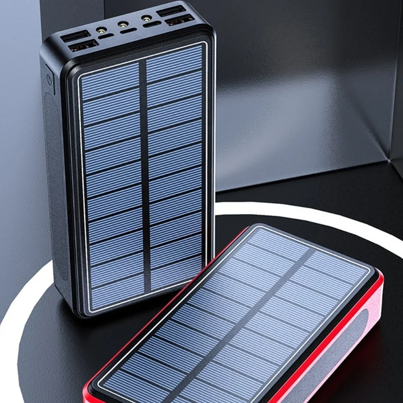 Solar Power Bank Qi Portable Charger 10000 Mah External Battery Pack Type C Input 4 Port Power Bank Portable Power Bank
Solar Power Bank Qi Portable Charger 10000 Mah External Battery Pack Type C Input 4 Port Power Bank Portable Power Bank