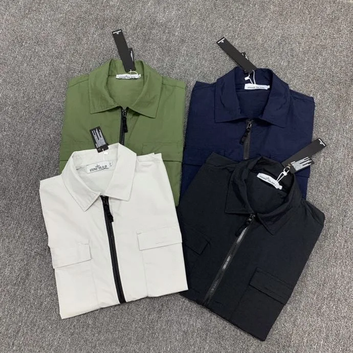 2021Stone Island20ss New Fashion Casual Nylon Pocket Zipper Shirt Jacket Thin Coat
2021Stone Island20ss New Fashion Casual Nylon Pocket Zipper Shirt Jacket Thin Coat