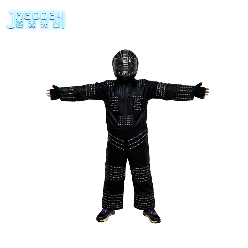 New LED robot color stroboscopic glowing costume bar nightclub punk DJ helmet with lights up sci-fi dancing props Halloween gift
New LED robot color stroboscopic glowing costume bar nightclub punk DJ helmet with lights up sci-fi dancing props Halloween gift