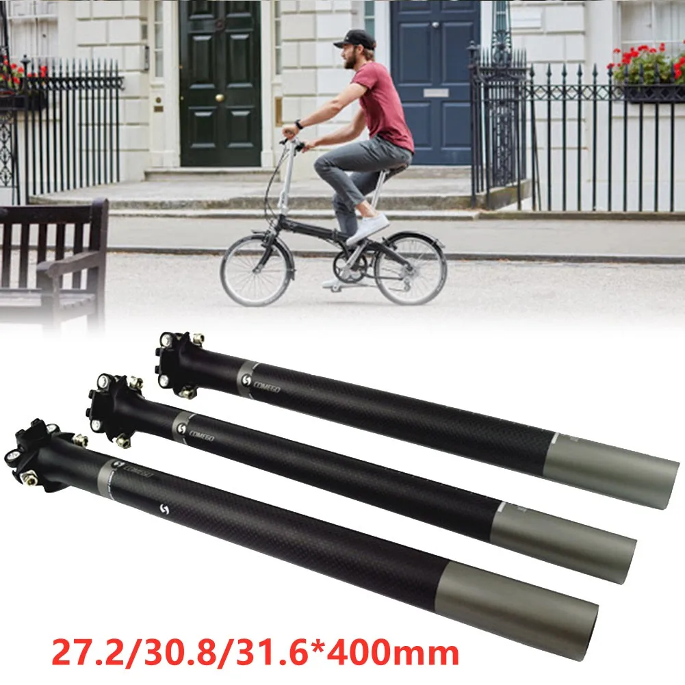Carbon Fiber MTB Road Bicycle Seatpost Bike Seat Post Tube Bicycle Seatpost Bike Seat Post Cycling Parts 27.2/30.8/31.6*400 MM
Carbon Fiber MTB Road Bicycle Seatpost Bike Seat Post Tube Bicycle Seatpost Bike Seat Post Cycling Parts 27.2/30.8/31.6*400 MM