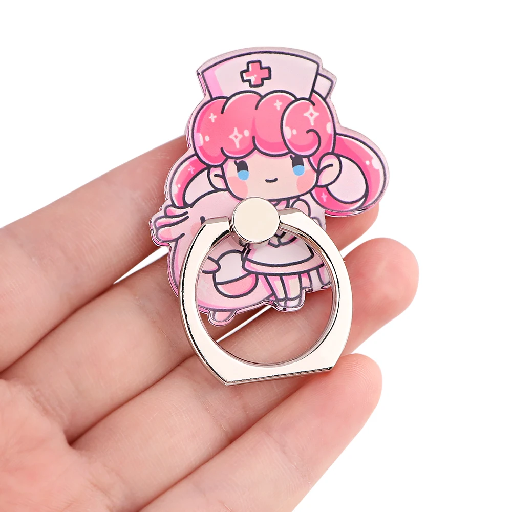 JY188 Anime Nurse Finger Ring Mobile Phone Smartphone Stand Holder cell Smart Round Phone Ring holder Car Mount Stand
JY188 Anime Nurse Finger Ring Mobile Phone Smartphone Stand Holder cell Smart Round Phone Ring holder Car Mount Stand