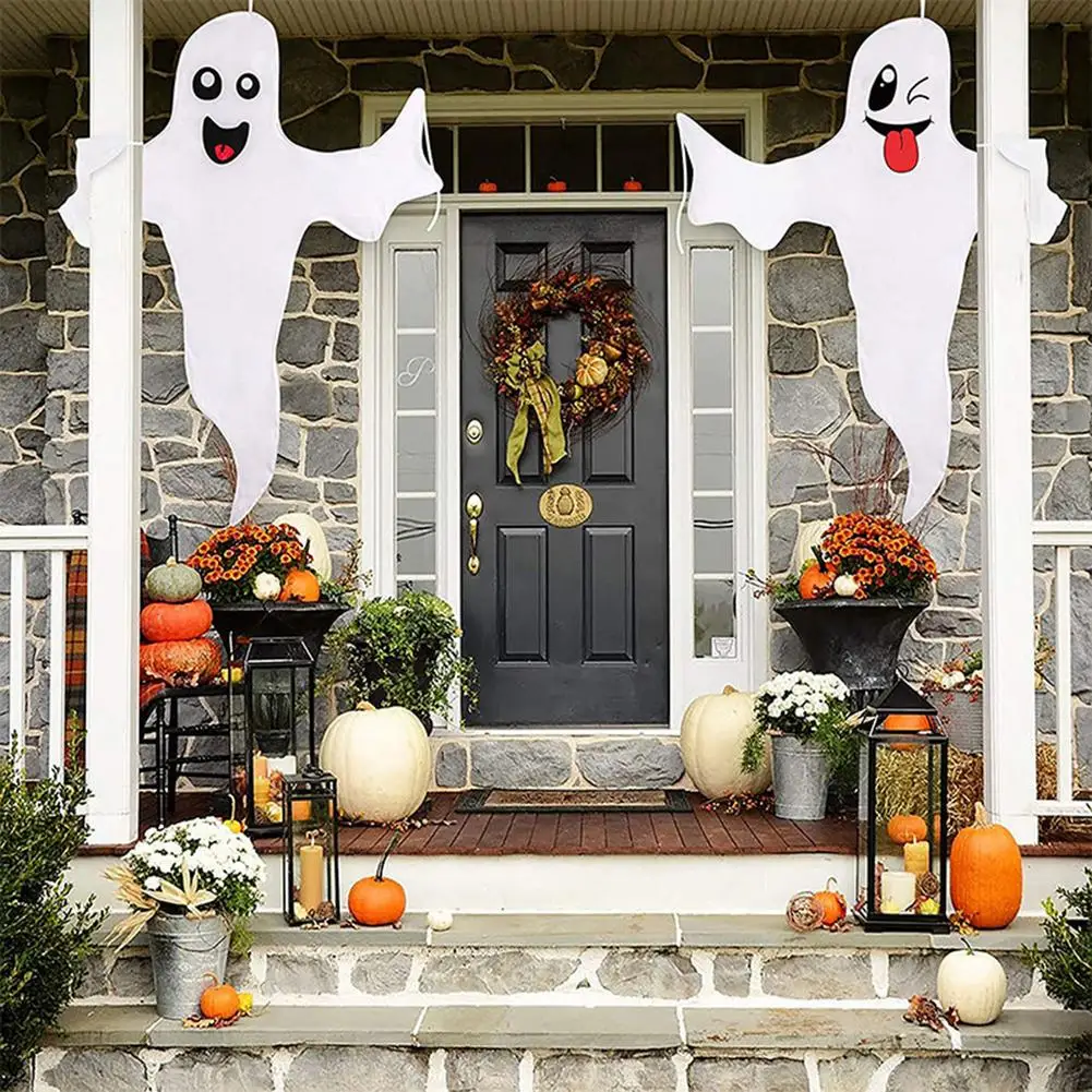 2pcs Halloween Decorations Ghost Windsock Hanging Spooky Ghost Flag Wind Streamer for Indoor Outdoor Yard Party Props Dropship
2pcs Halloween Decorations Ghost Windsock Hanging Spooky Ghost Flag Wind Streamer for Indoor Outdoor Yard Party Props Dropship