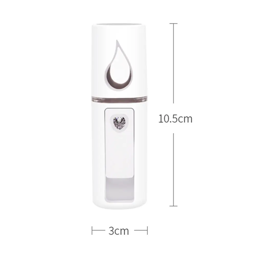 Portable Small Humidifier USB Rechargable Handheld Water Meter Charging Mini Steamed Face Humidifier With/Without Mirror
Portable Small Humidifier USB Rechargable Handheld Water Meter Charging Mini Steamed Face Humidifier With/Without Mirror