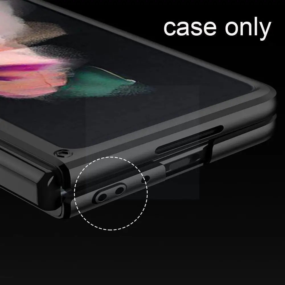Suitable For Zfold3 Mobile Phone Cases Creativty Folding Bracket Mobile Protective All-inclusive Screen Cover Phone W9T0
Suitable For Zfold3 Mobile Phone Cases Creativty Folding Bracket Mobile Protective All-inclusive Screen Cover Phone W9T0