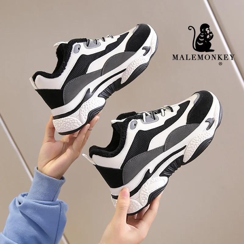 Casual Warm Platform Sneakers Women 2021 Winter Outdoor Lace Up Non Slip Rubber Breathable Female Shoes Zapatos De Mujer Black
Casual Warm Platform Sneakers Women 2021 Winter Outdoor Lace Up Non Slip Rubber Breathable Female Shoes Zapatos De Mujer Black