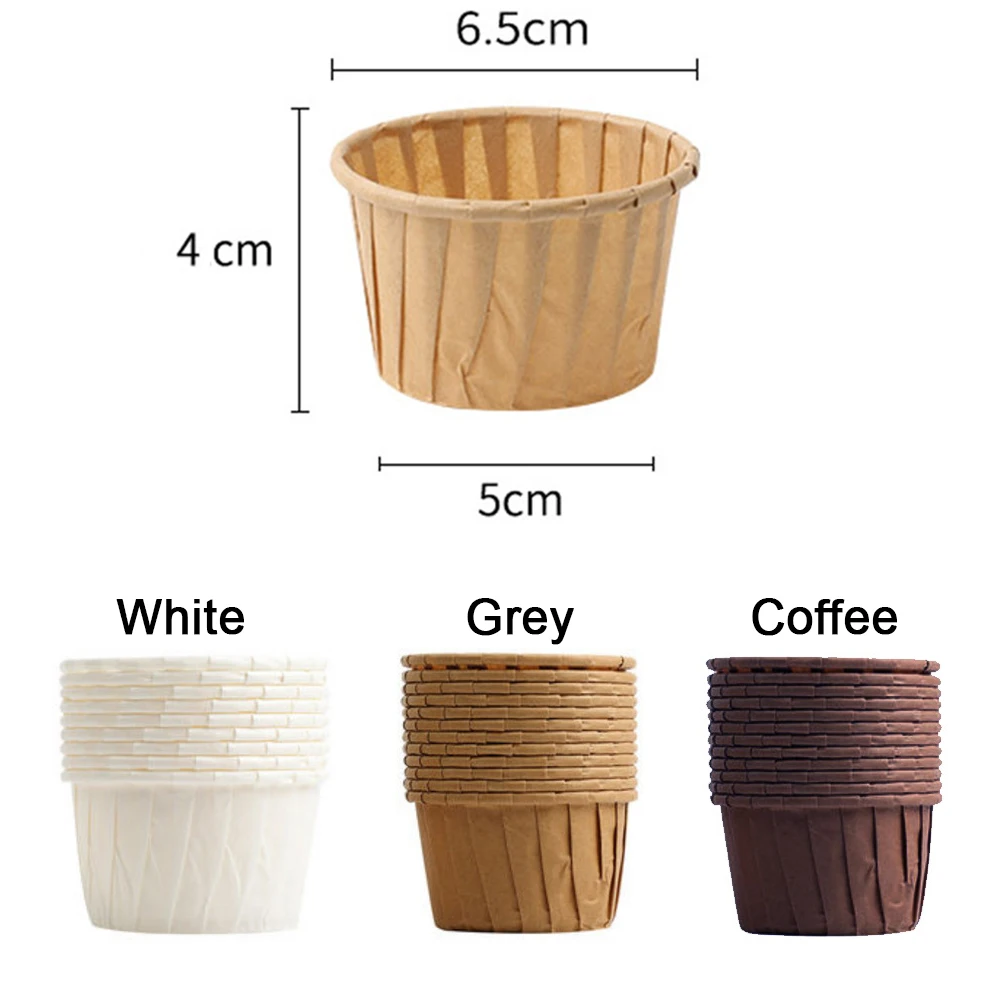 50/100pcs/pack Muffins Cup Paper Cupcake Wrappers Baking Cups Cases Muffin Boxes Cake Cup DIY Cake Tools Kitchen Baking Supplies
50/100pcs/pack Muffins Cup Paper Cupcake Wrappers Baking Cups Cases Muffin Boxes Cake Cup DIY Cake Tools Kitchen Baking Supplies