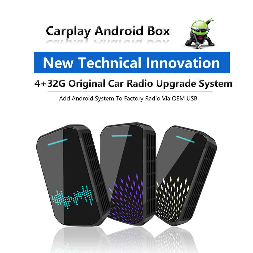 Android 9.0 Wireless Carplay ai box android auto wireless Split screen 4+32G Mirror Link netflix Plug and Play 2 apple car play
Android 9.0 Wireless Carplay ai box android auto wireless Split screen 4+32G Mirror Link netflix Plug and Play 2 apple car play