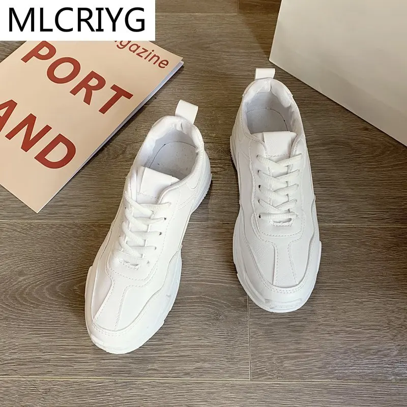 2021 Women's Sneakers Fashion Women's Shoes Spring New Vulcanized Shoes Running Platform Shoes Comfortable Lace-up Casual Shoes
2021 Women's Sneakers Fashion Women's Shoes Spring New Vulcanized Shoes Running Platform Shoes Comfortable Lace-up Casual Shoes