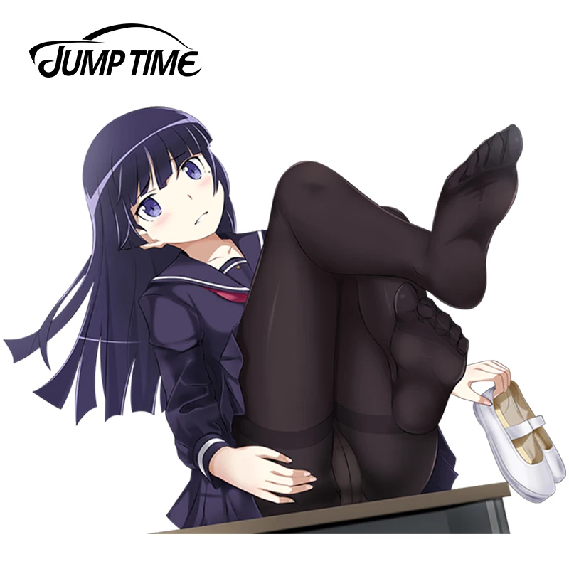 JumpTime 13 см x 9 7 автостайлинг Oreimo аниме милая девушка Gokou Ruri (Kuroneko) мотоциклетная