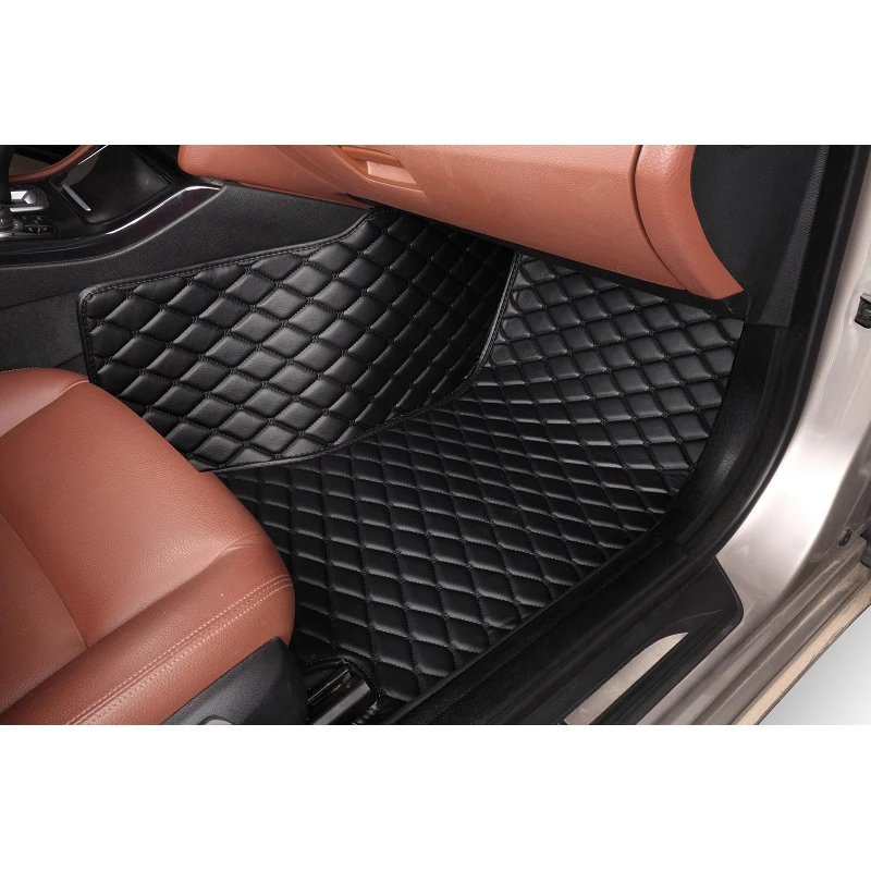 Custom Car Floor Mat For Chery Tiggo 3 3X 5 7 Eastar Cowin Fulwin 2 1 Riich Rely Leather Carpet Liner | Автомобили и мотоциклы