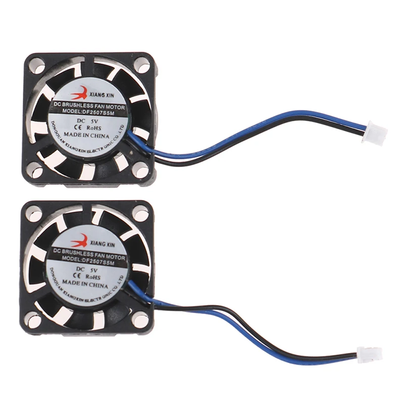 2pcs/lot Ultra-miniature Brushless Fan Electric DC 5V 6V 2507 Mini Micro Tiny Quiet And Large Air Volume Cooling Fan New 25*25MM
2pcs/lot Ultra-miniature Brushless Fan Electric DC 5V 6V 2507 Mini Micro Tiny Quiet And Large Air Volume Cooling Fan New 25*25MM