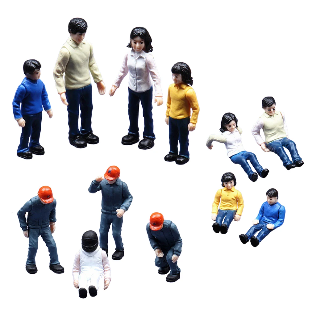 Tiny 1/32 Diorama Figure People Model Doll for Train Railway Road Park Miniature Scene Decoratiive Accessories
Tiny 1/32 Diorama Figure People Model Doll for Train Railway Road Park Miniature Scene Decoratiive Accessories