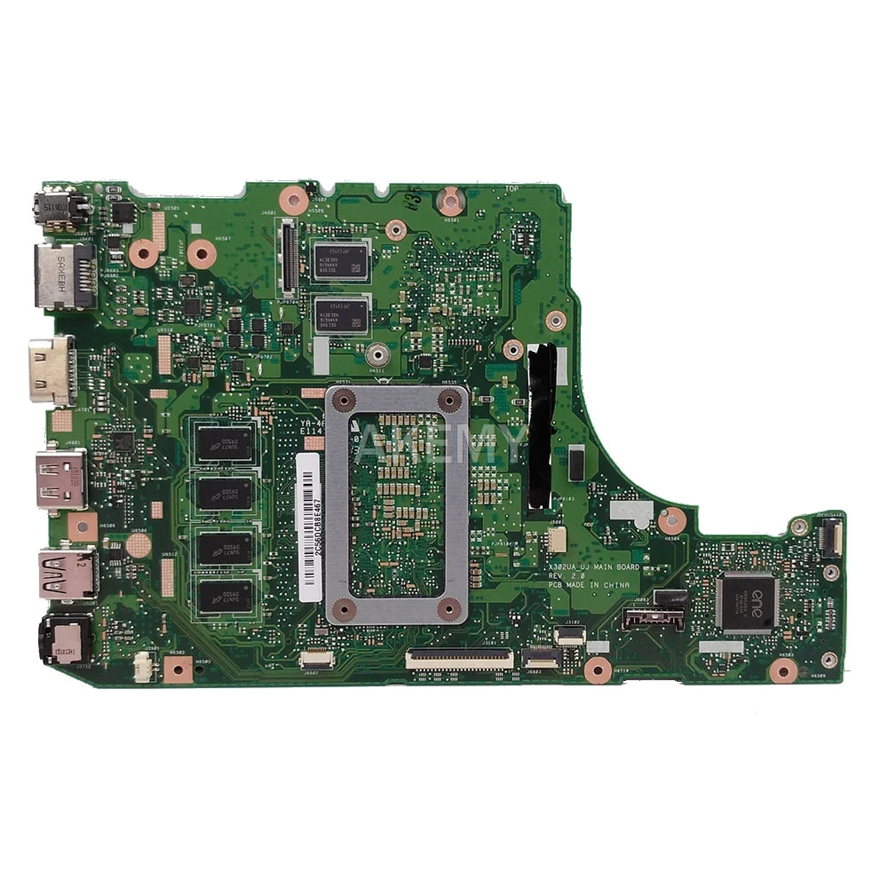 Материнская плата для ноутбука Asus X302UV X302UA X302UJ оригинальная материнская 4GB-RAM