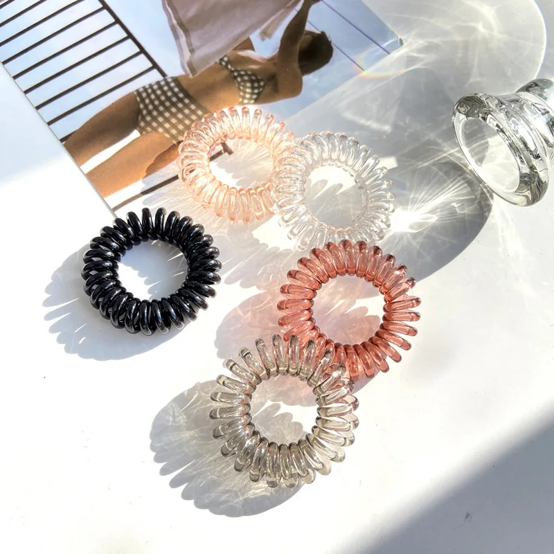 BOHO Colorful Spiral Hair Ties Telephone Wire Line For Women Fashion Elastic Hair Bands Scrunchies Hair Ring Hair Accessories
BOHO Colorful Spiral Hair Ties Telephone Wire Line For Women Fashion Elastic Hair Bands Scrunchies Hair Ring Hair Accessories