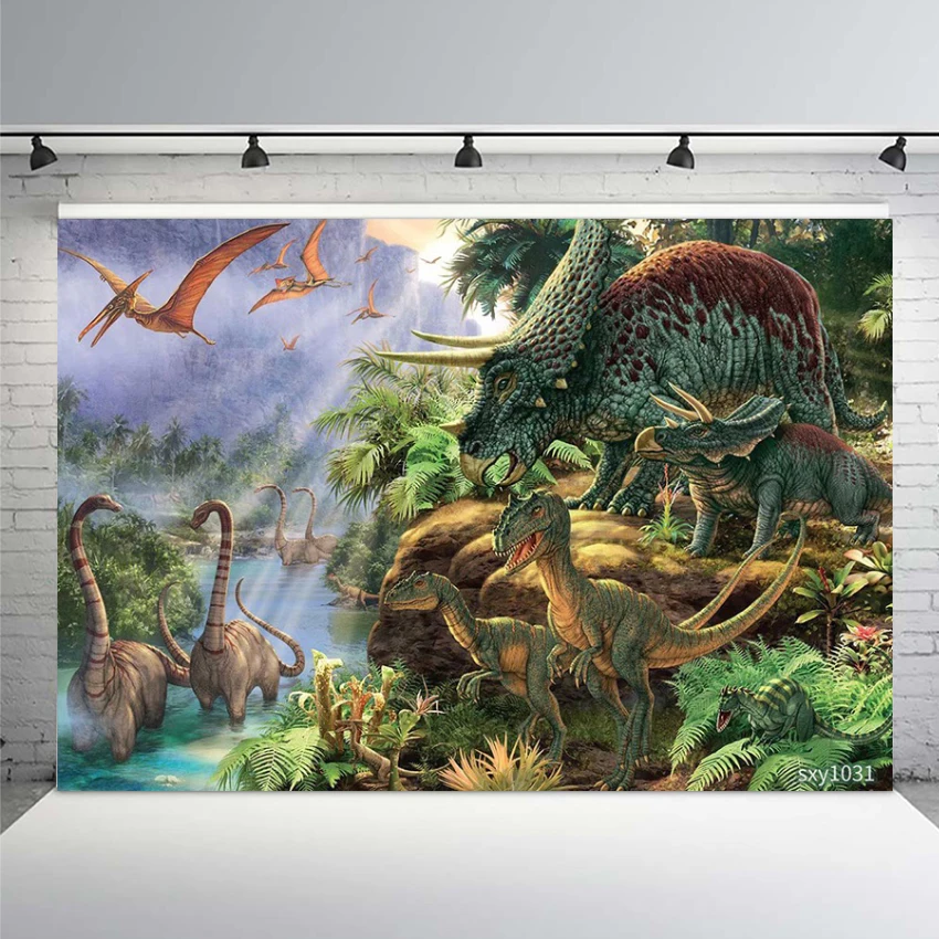 Jurassic World Jungle Forest Dinosaur Birthday Party Backdrops Boy Birthday Photography Background For Photo Booth Props Vinyl
Jurassic World Jungle Forest Dinosaur Birthday Party Backdrops Boy Birthday Photography Background For Photo Booth Props Vinyl