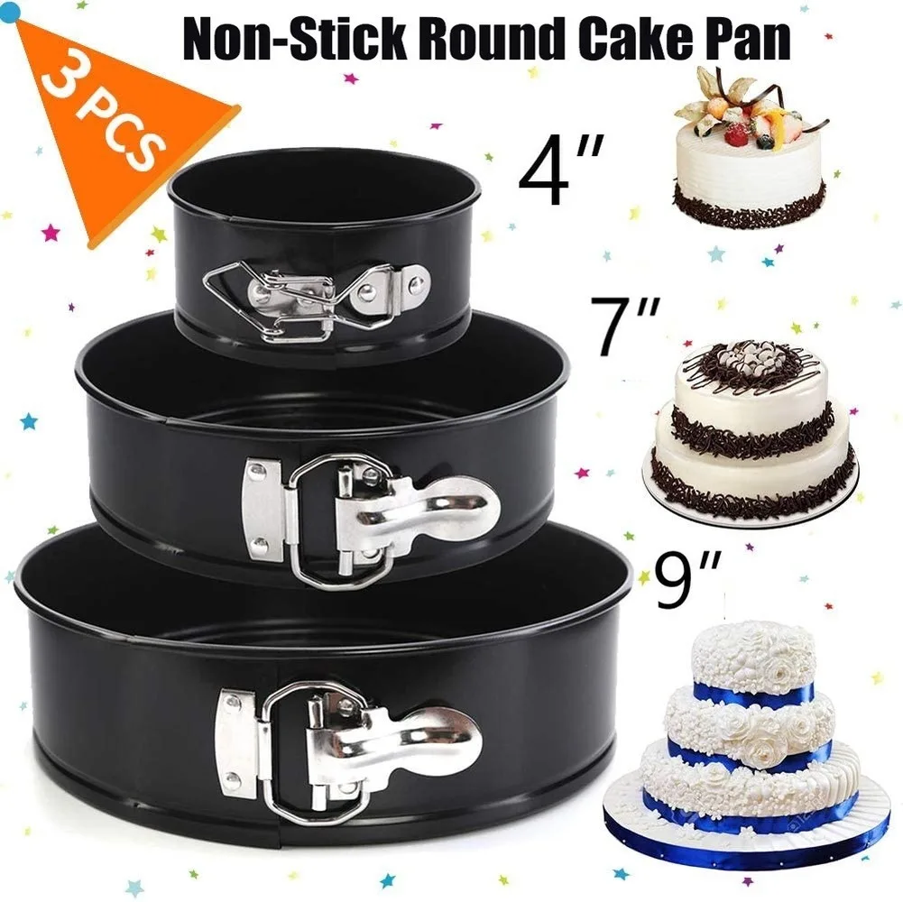 4/7/9 Inch Baking Cake Mold Tin Round Cake Baking Pan Nonstick Leakproof Cheesecake Removable Bottom For Kitchen Cake Tool
4/7/9 Inch Baking Cake Mold Tin Round Cake Baking Pan Nonstick Leakproof Cheesecake Removable Bottom For Kitchen Cake Tool