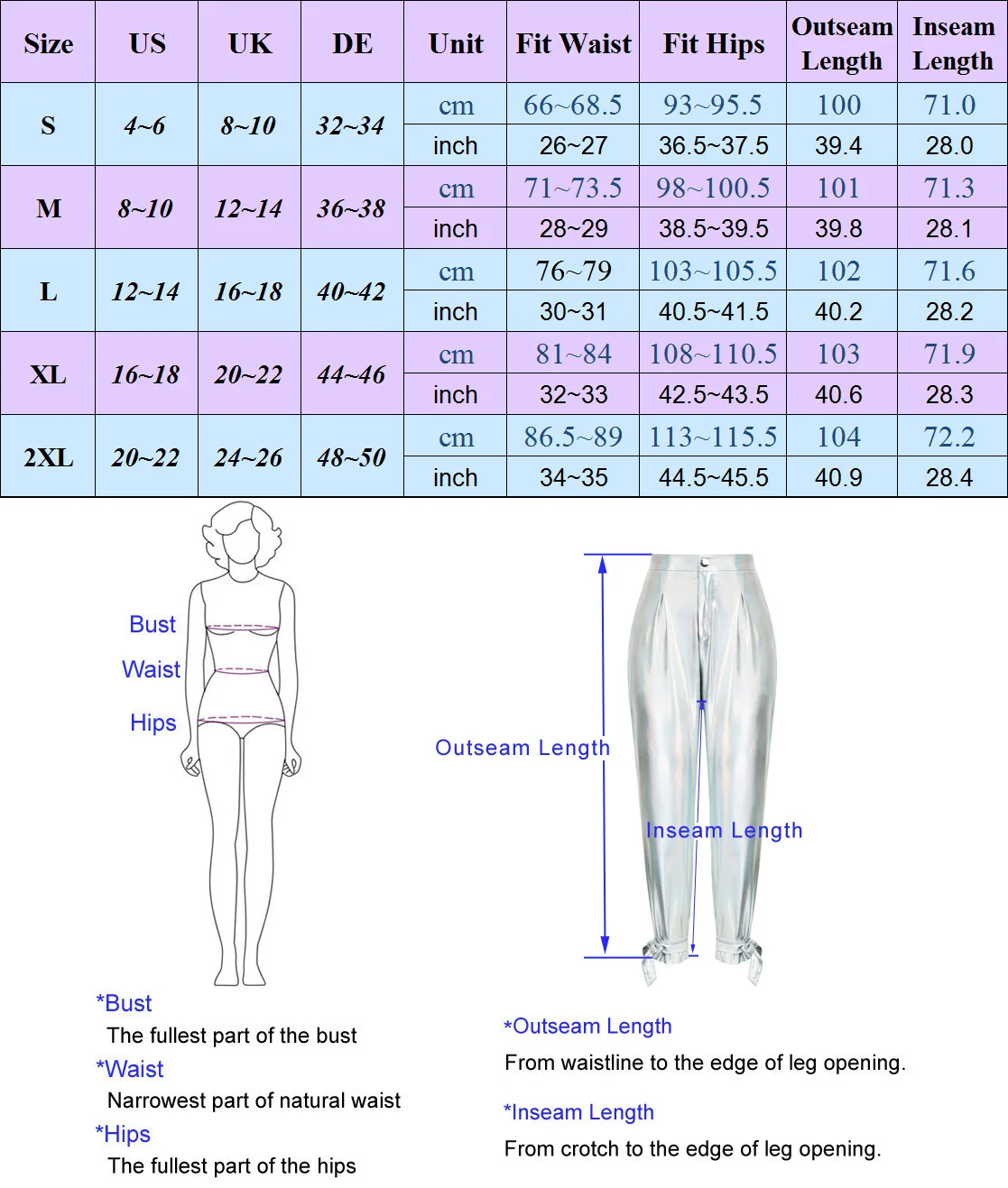 Casual Pants Women Clothes Shiny Metallic-Like Pants Ankle Length High Waist Skinny Leg Openings Trousers Summer Autumn New Lady
Casual Pants Women Clothes Shiny Metallic-Like Pants Ankle Length High Waist Skinny Leg Openings Trousers Summer Autumn New Lady