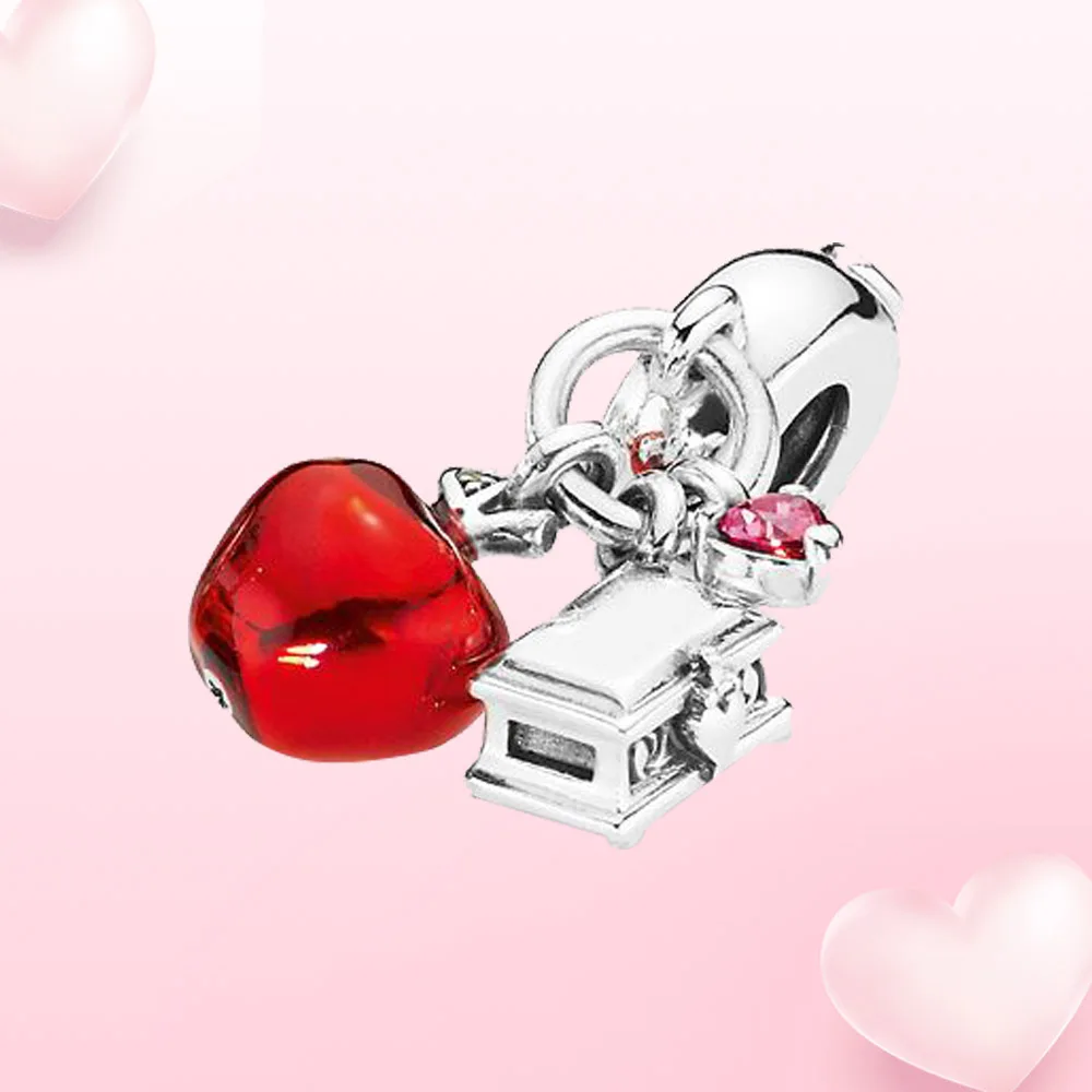 New 925 Sterling Silver Charm Snow White Dangle Charm pendant Fit Original Pandora Necklace for women fashion jewelry
New 925 Sterling Silver Charm Snow White Dangle Charm pendant Fit Original Pandora Necklace for women fashion jewelry