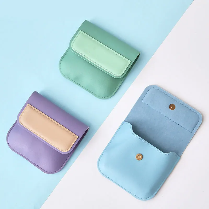 Candy Color Women Fashion PU Leather Wallet Bag Small Fresh Female Wallet Case Key Money Bag Coin Purse Air Pods Protective Case
Candy Color Women Fashion PU Leather Wallet Bag Small Fresh Female Wallet Case Key Money Bag Coin Purse Air Pods Protective Case