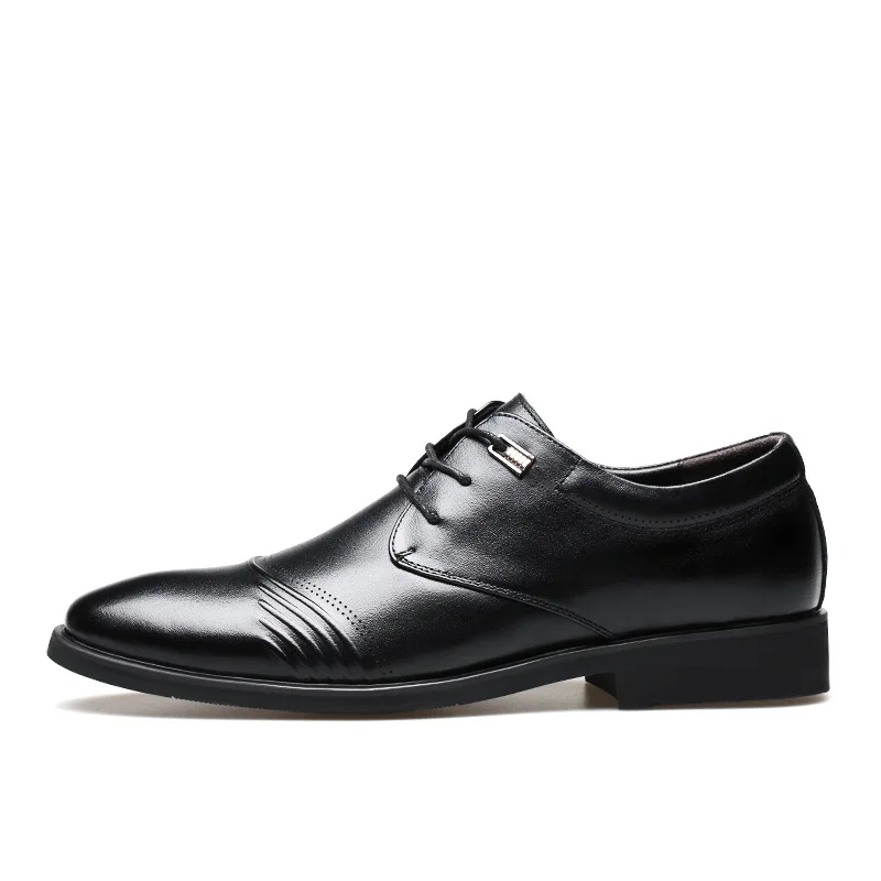 2020 Men Formal Shoes Genuine Leather Business Casual Shoes High Quality Men Dress Office Luxury Shoes Male Breathable Oxfords
2020 Men Formal Shoes Genuine Leather Business Casual Shoes High Quality Men Dress Office Luxury Shoes Male Breathable Oxfords