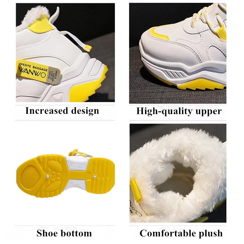Winter Hot Sale Ladies Warm Sports Shoes Snow Plus Velvet Comfortable Cotton Shoes High Sneakers Zapatillas Termicas Mujer 2021
Winter Hot Sale Ladies Warm Sports Shoes Snow Plus Velvet Comfortable Cotton Shoes High Sneakers Zapatillas Termicas Mujer 2021