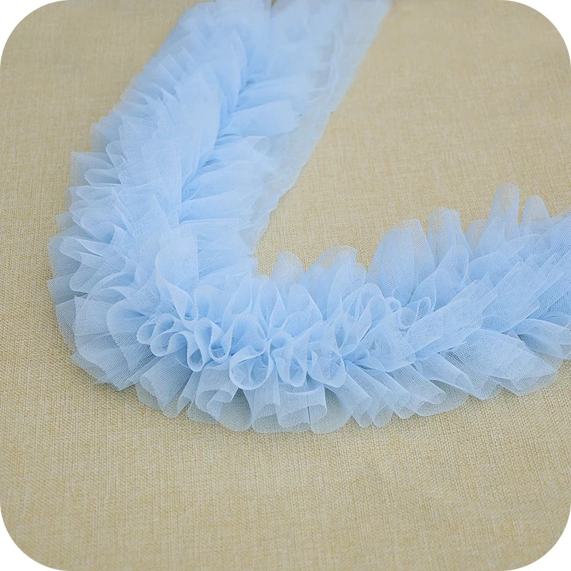 Latest Guipure Lace Trim Material Pleated Mesh Lace Fabric For Sewing Clothing Wedding Dress Accessories Trimmings dentelle LX50
Latest Guipure Lace Trim Material Pleated Mesh Lace Fabric For Sewing Clothing Wedding Dress Accessories Trimmings dentelle LX50