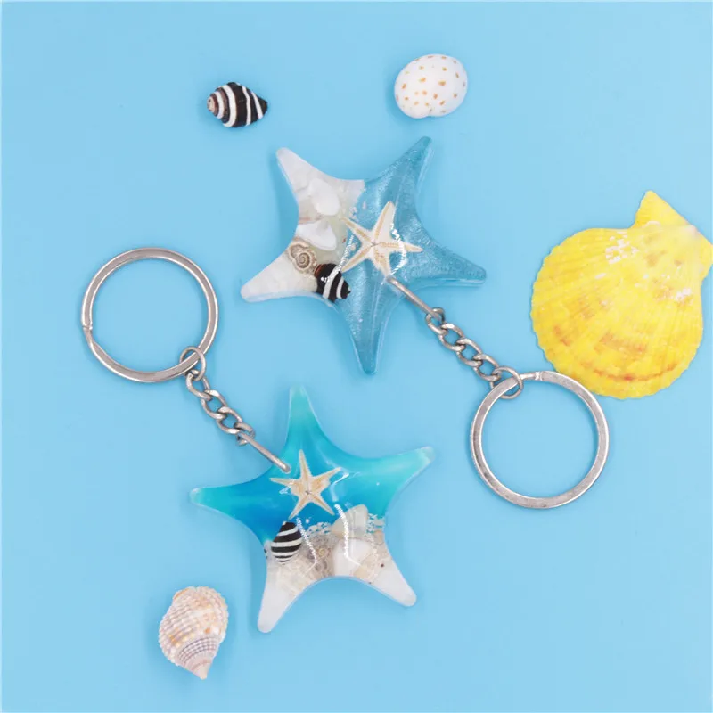 Summer New Style Travel Resin Epoxy Natural Starfish Keychain Fashion Pendant Jewelry Batch
Summer New Style Travel Resin Epoxy Natural Starfish Keychain Fashion Pendant Jewelry Batch